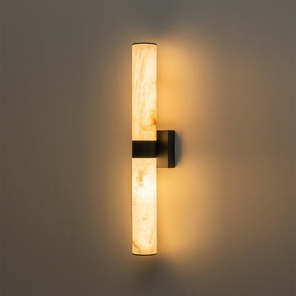 Wall Light | Alabaster Cylinder LED Design