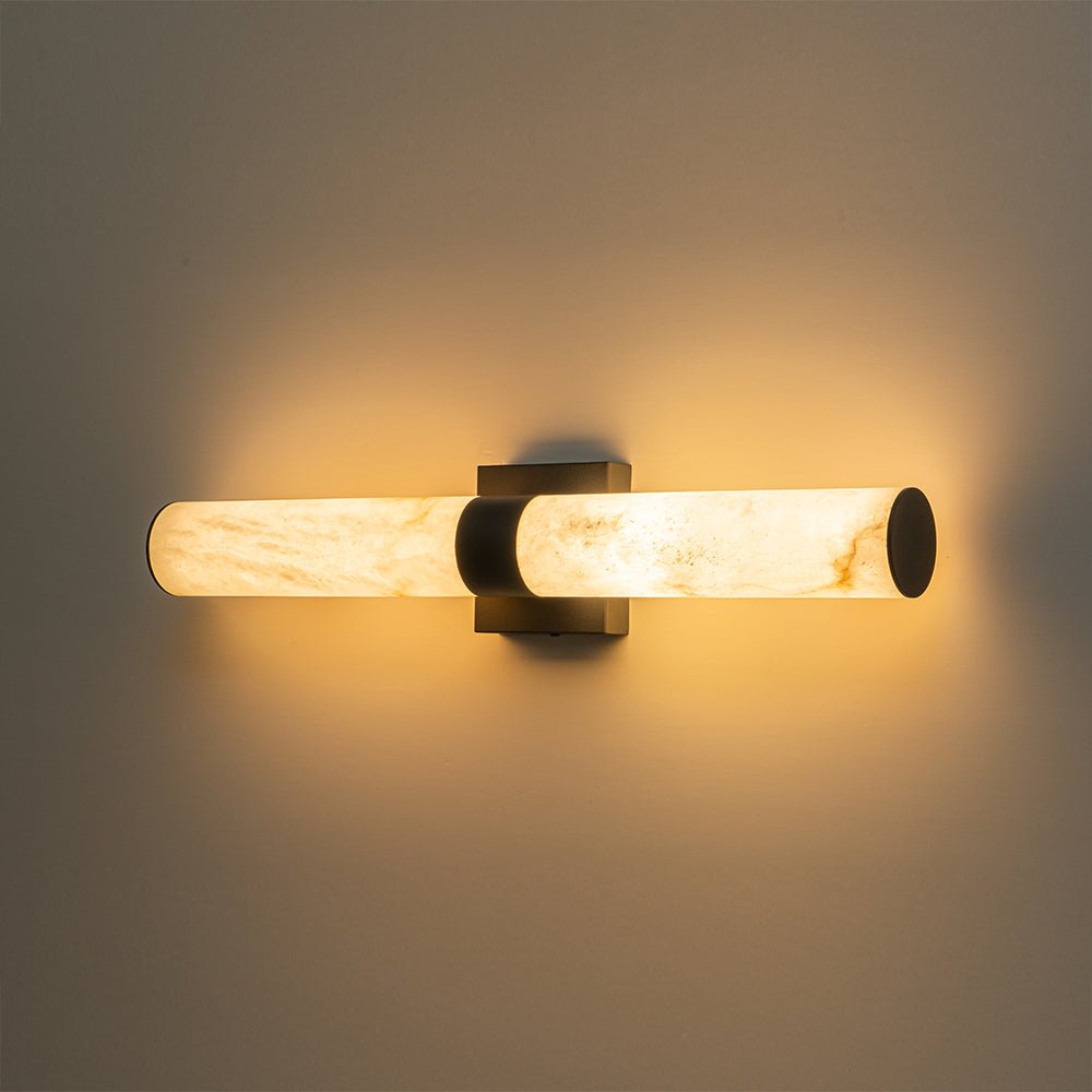 Wall Light | Alabaster Cylinder LED Design