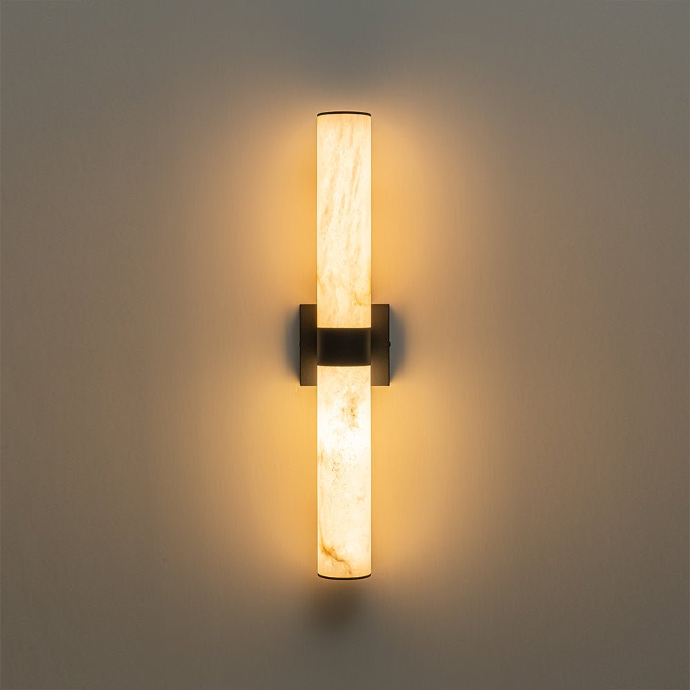 Wall Light | Alabaster Cylinder LED Design