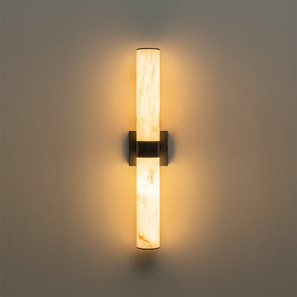 Wall Light | Alabaster Cylinder LED Design