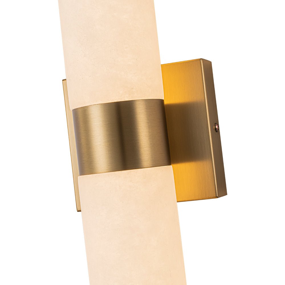 Wall Light | Alabaster Cylinder LED Design