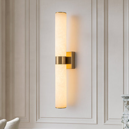 Wall Light | Alabaster Cylinder LED Design