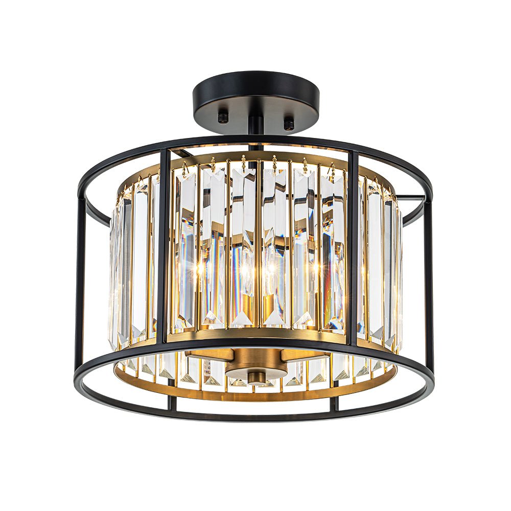 Ceiling Light | Vintage Crystal Hallway Lamp