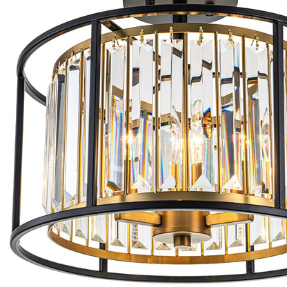 Ceiling Light | Vintage Crystal Hallway Lamp