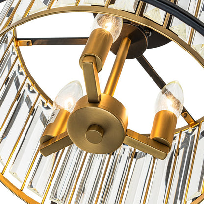 Ceiling Light | Vintage Crystal Hallway Lamp