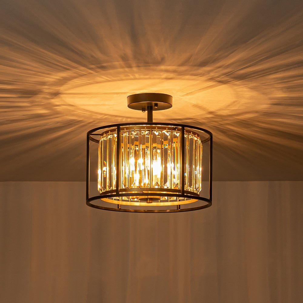 Ceiling Light | Vintage Crystal Hallway Lamp
