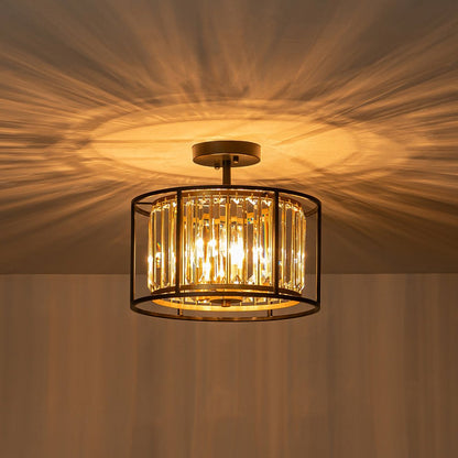 Ceiling Light | Vintage Crystal Hallway Lamp