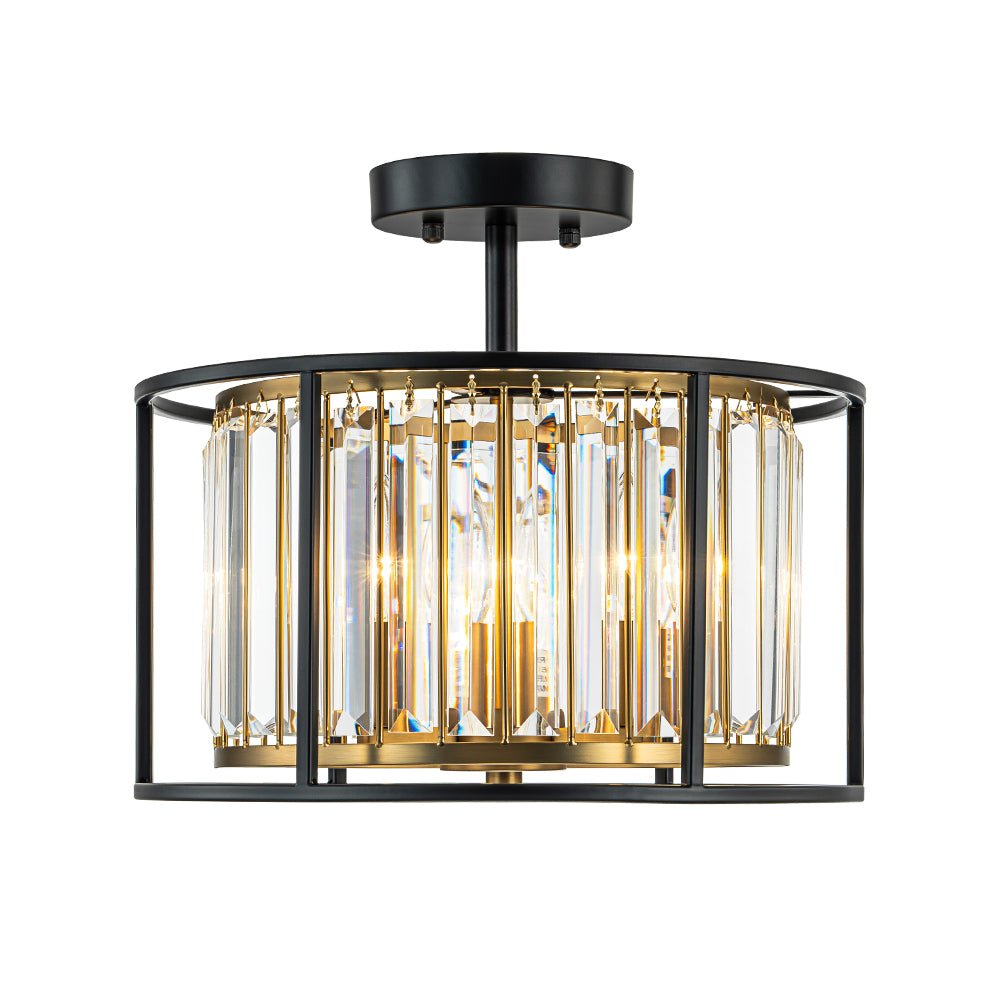 Ceiling Light | Vintage Crystal Hallway Lamp