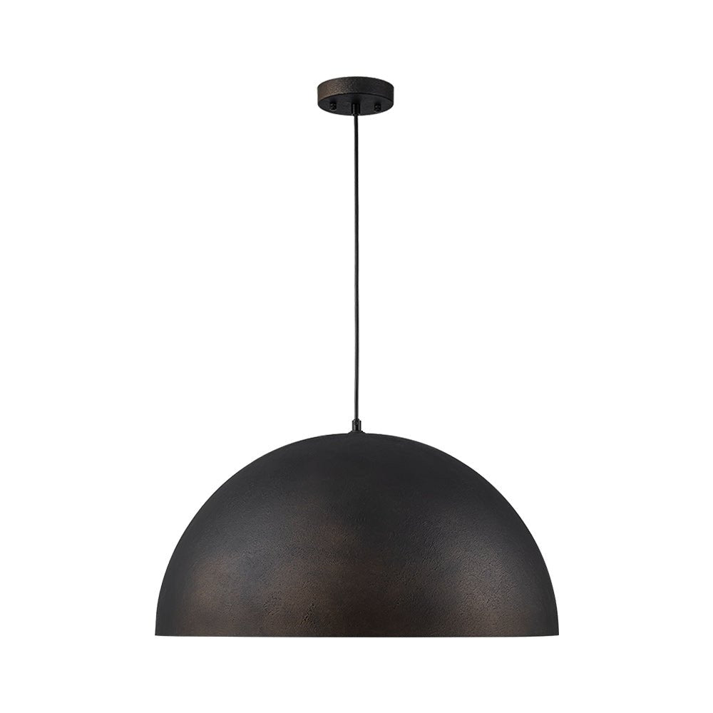 Pendant Light | Metal Dome Gold Interior Design