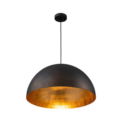 Pendant Light | Metal Dome Gold Interior Design