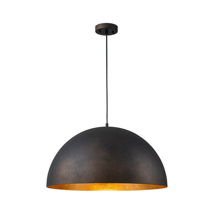 Pendant Light | Metal Dome Gold Interior Design