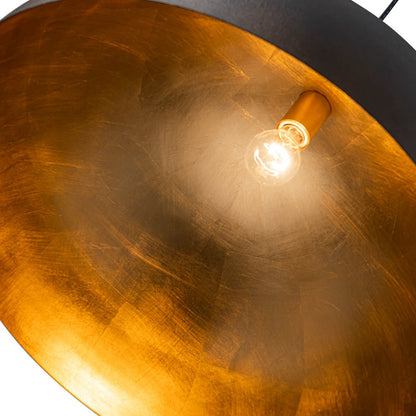 Pendant Light | Metal Dome Gold Interior Design