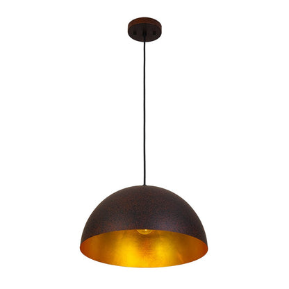 Pendant Light | Metal Dome Gold Interior Design