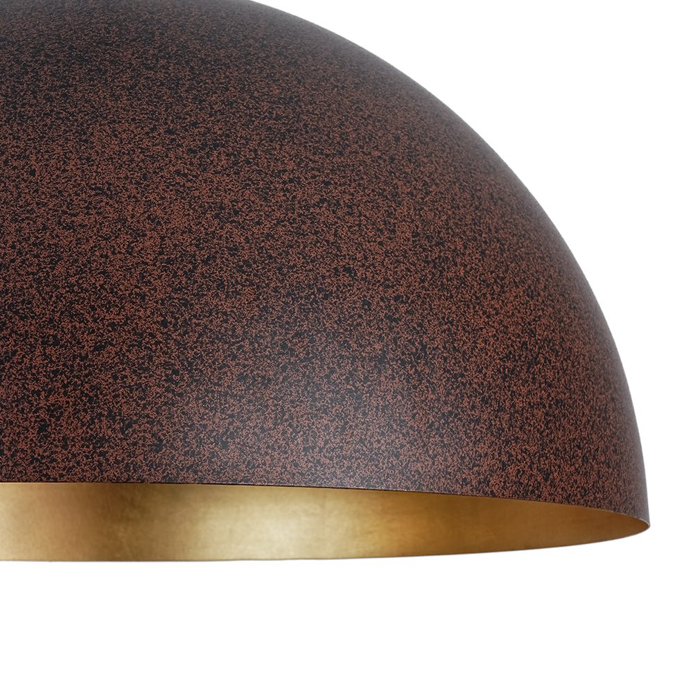 Pendant Light | Metal Dome Gold Interior Design
