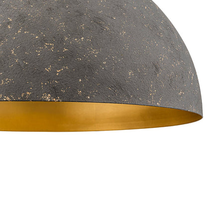 Pendant Light | Metal Dome Gold Interior Design