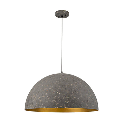 Pendant Light | Metal Dome Gold Interior Design