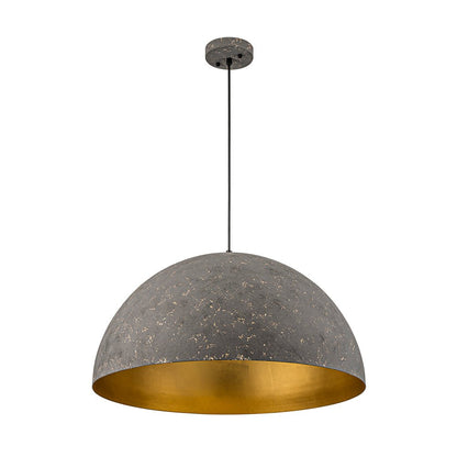 Pendant Light | Metal Dome Gold Interior Design