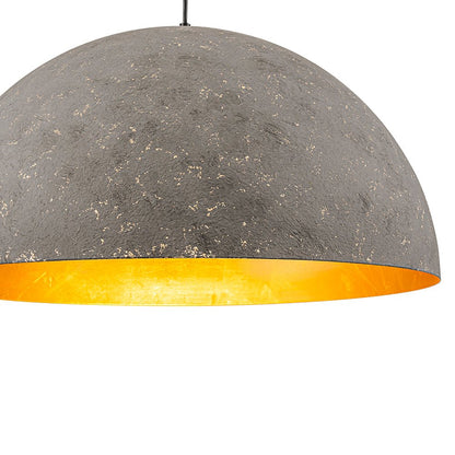 Pendant Light | Metal Dome Gold Interior Design