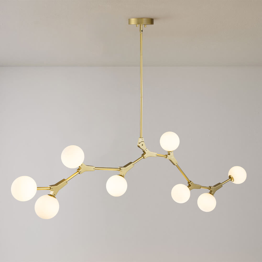 Pendant Light | Branch Bubble Glass Chandelier