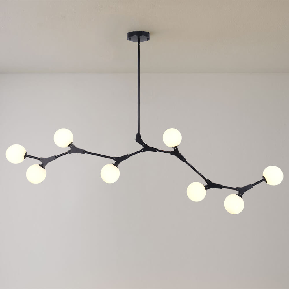 Pendant Light | Branch Bubble Glass Chandelier