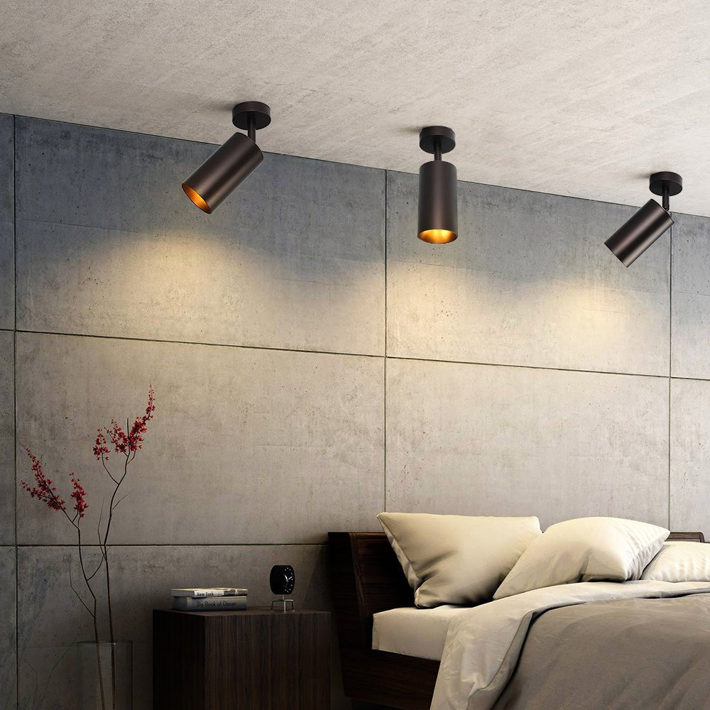 Ceiling Light | Swivel Cylinder Spotlight Design