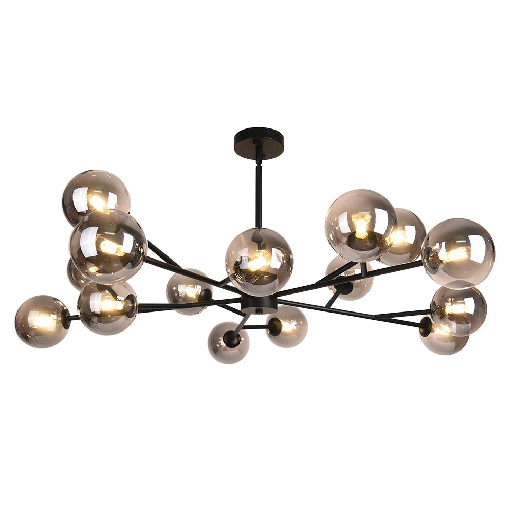 Pendant Light | Branching Glass Globe Chandelier