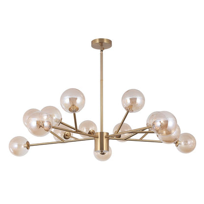Pendant Light | Branching Glass Globe Chandelier