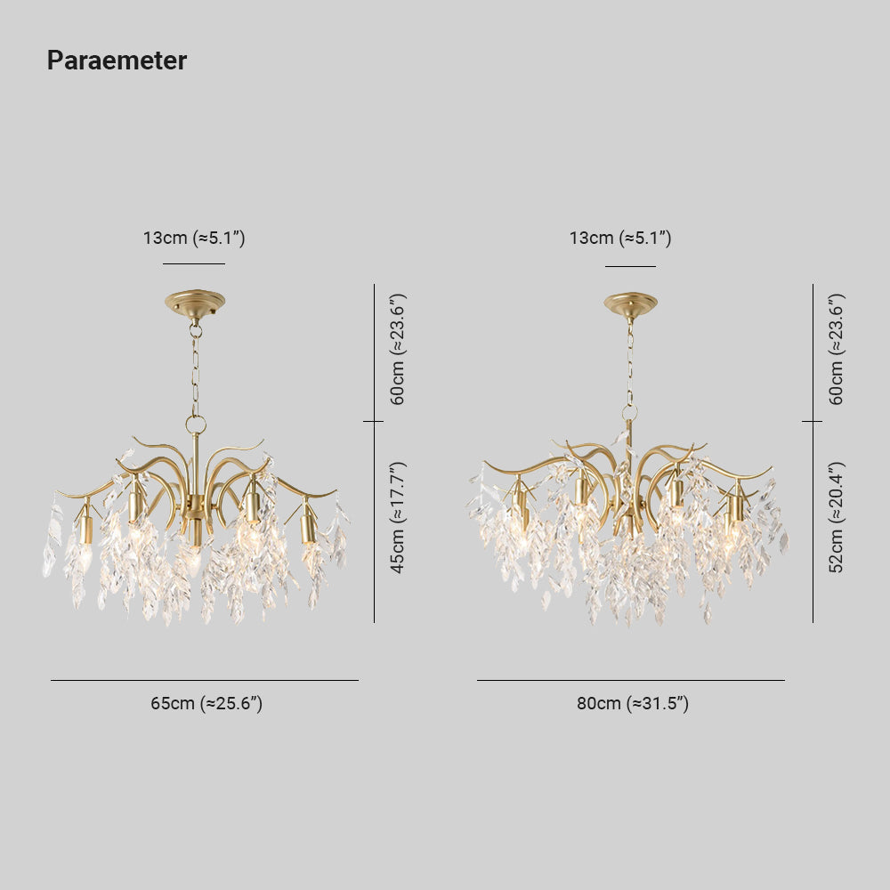 Pendant Light | Crystal Branch Chandelier Design