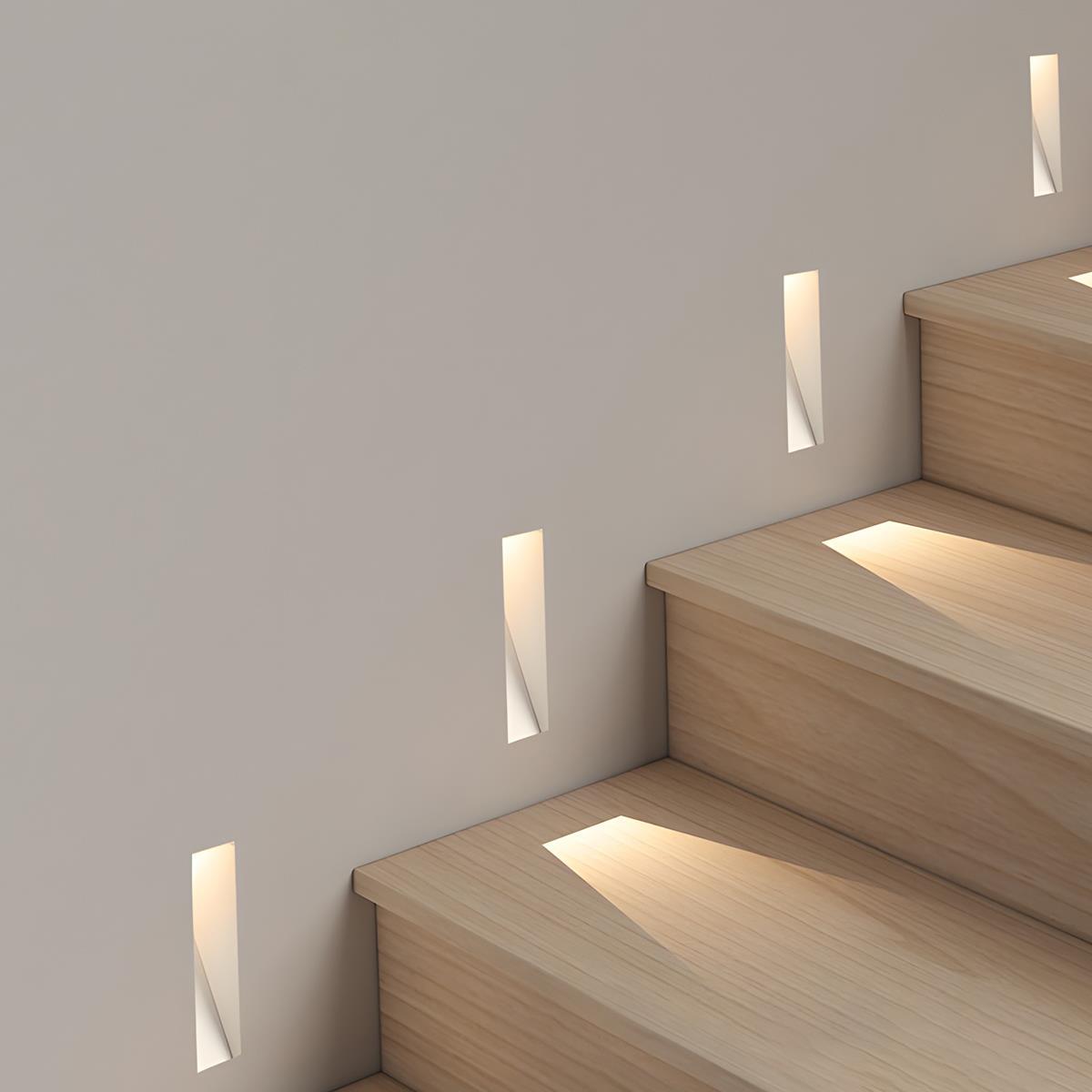 Wall Light | Recessed LED Stair Design