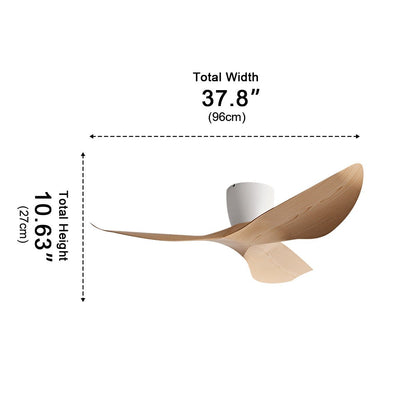Ceiling Fan | Sculptural Wing Blade Design