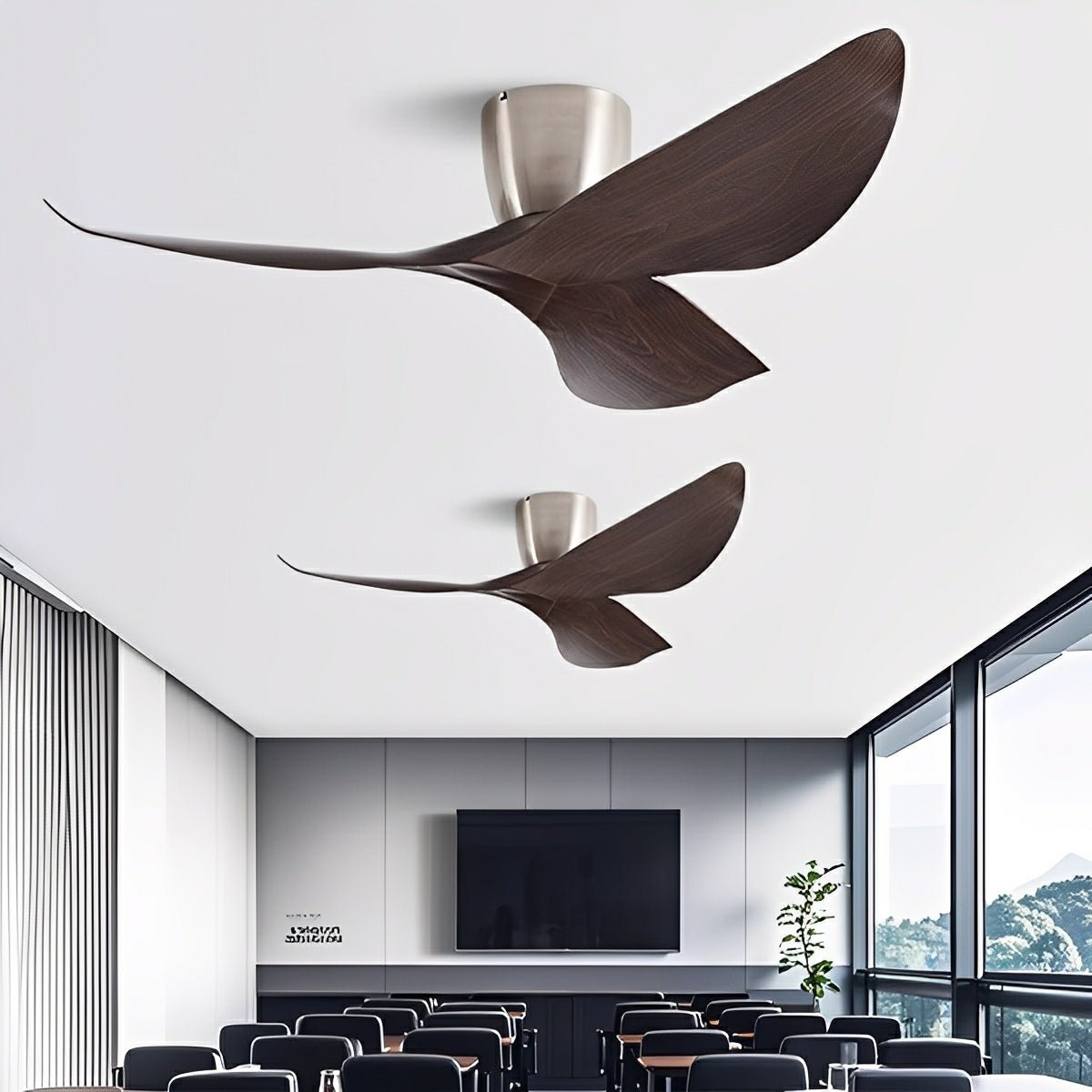 Ceiling Fan | Sculptural Wing Blade Design
