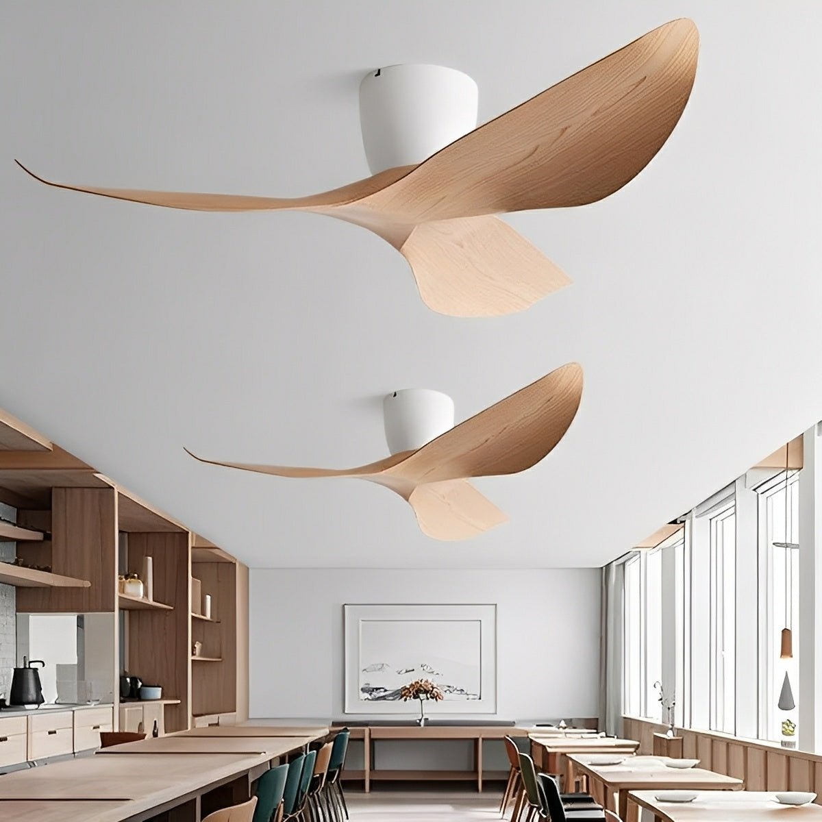 Ceiling Fan | Sculptural Wing Blade Design