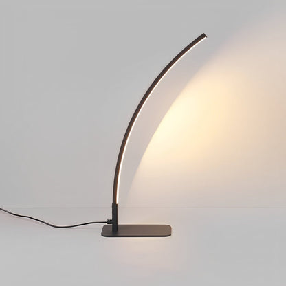 Table Light | Curved Arc LED Design