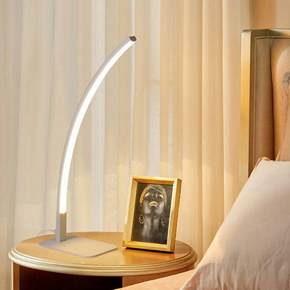 Table Light | Curved Arc LED Design