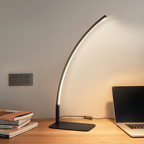 Table Light | Curved Arc LED Design