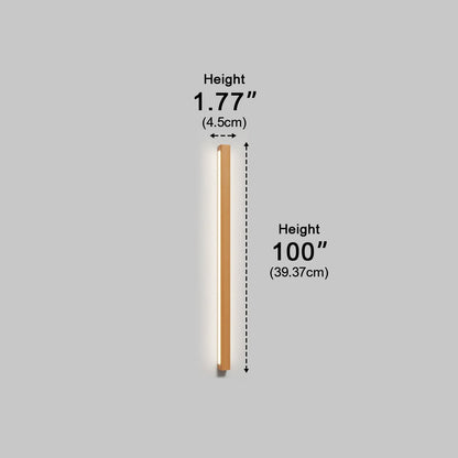 Wall Light | Wooden Linear Strip Design