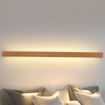 Wall Light | Wooden Linear Strip Design
