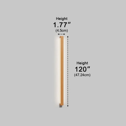 Wall Light | Wooden Linear Strip Design