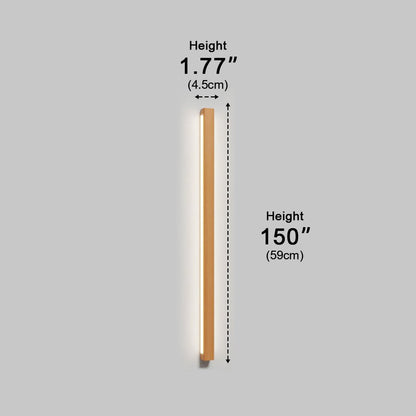 Wall Light | Wooden Linear Strip Design