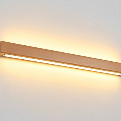 Wall Light | Wooden Linear Strip Design