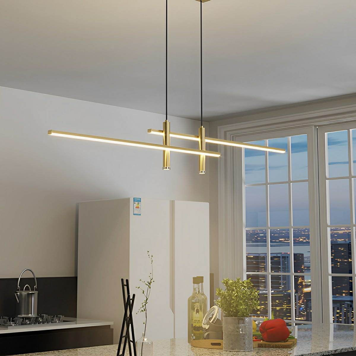 Pendant Light | Linear Bar LED Design