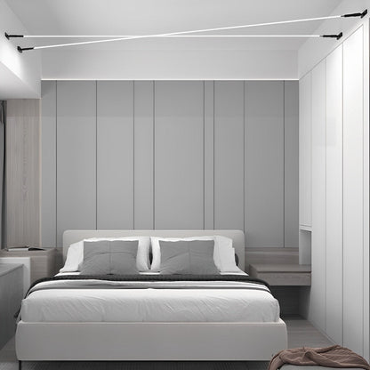 Linear Light | Diagonal Ceiling Line Design