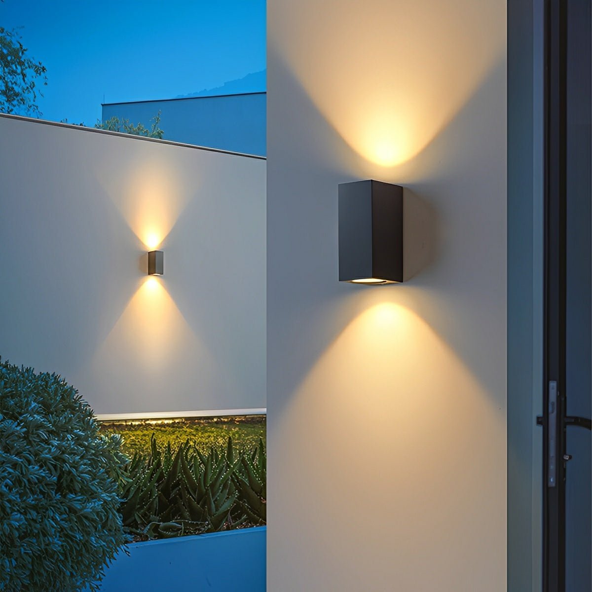 Wall Light | Square Cube Up Down Design