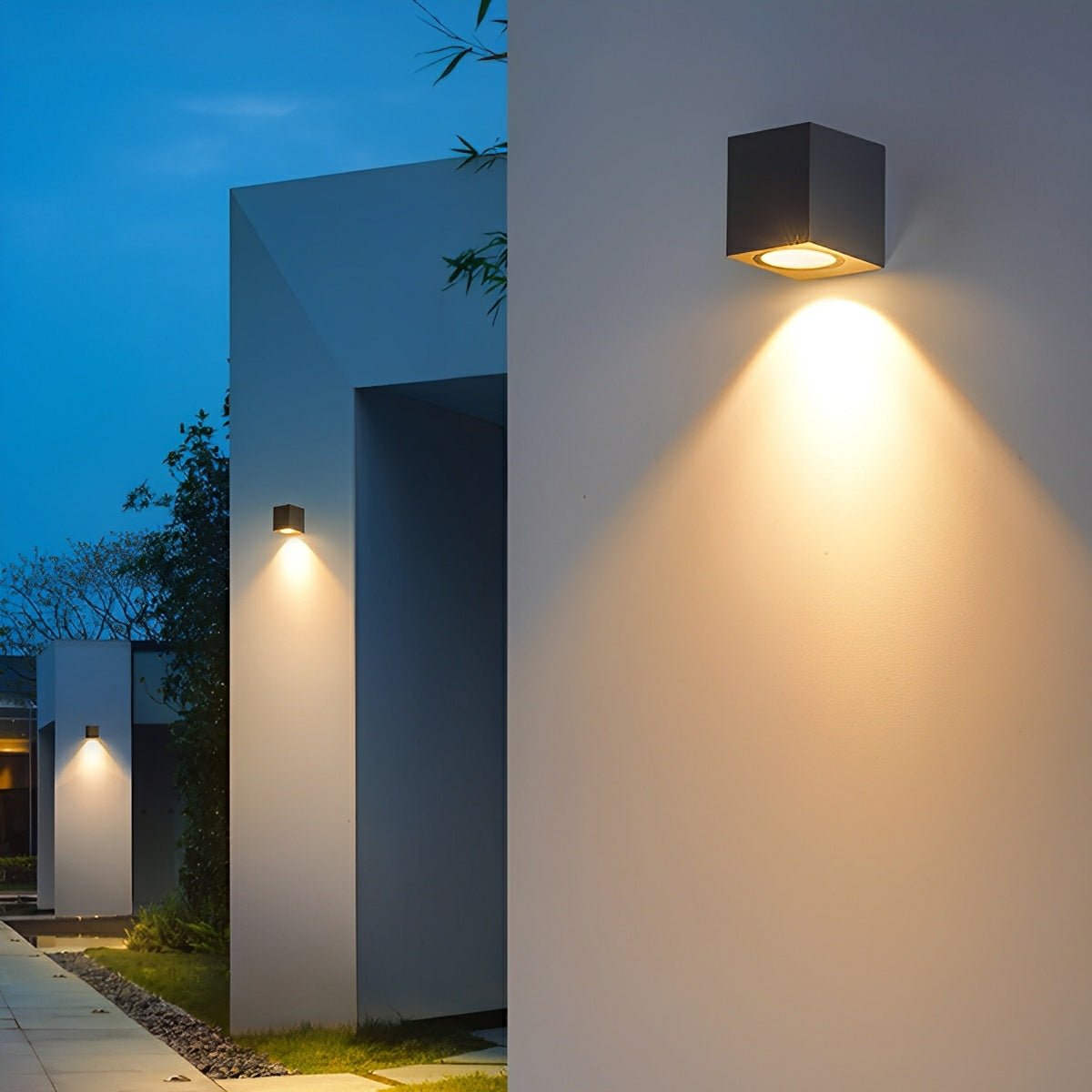 Wall Light | Square Cube Up Down Design