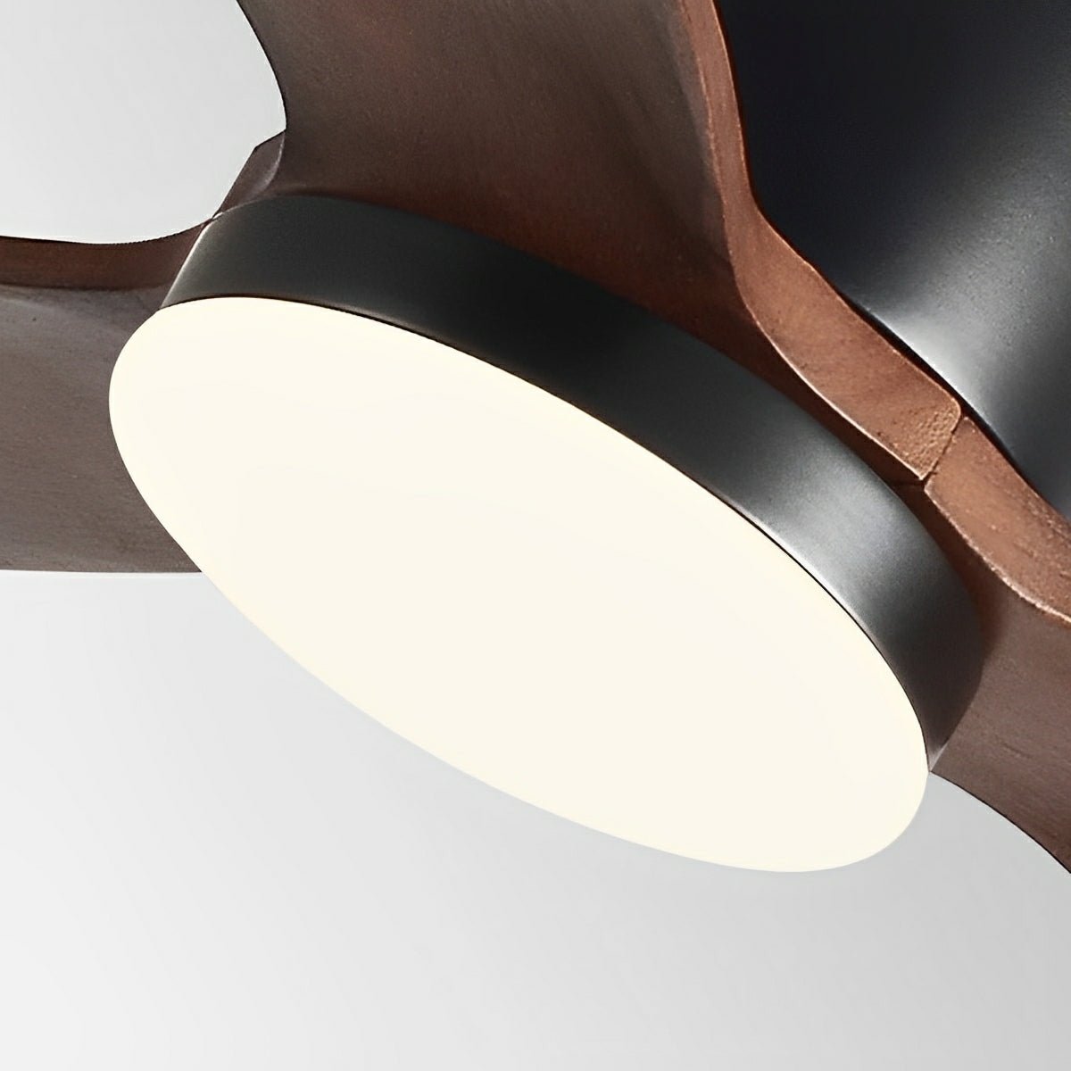 Ceiling Fan | Wood Blade Flush Mount Design