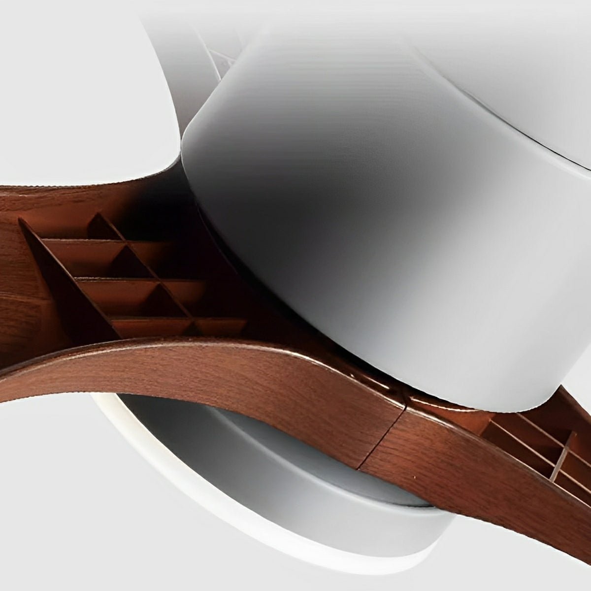 Ceiling Fan | Wooden Blade LED Light Design