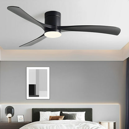Ceiling Fan | Wooden Blade LED Light Design
