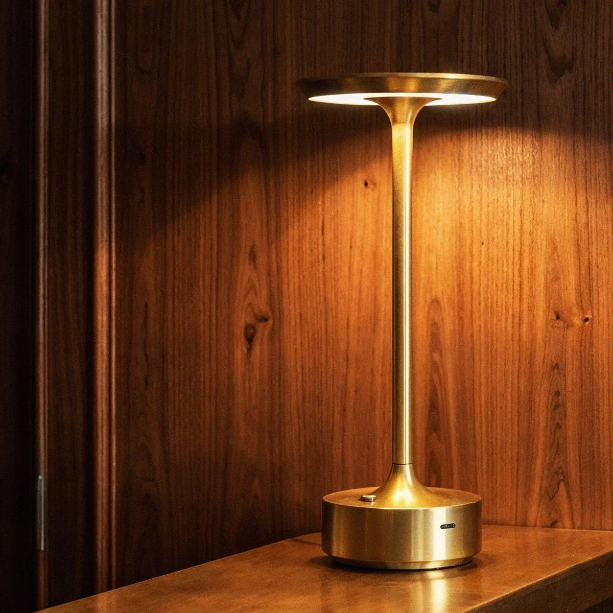 Table Light | Portable Round Disc Design