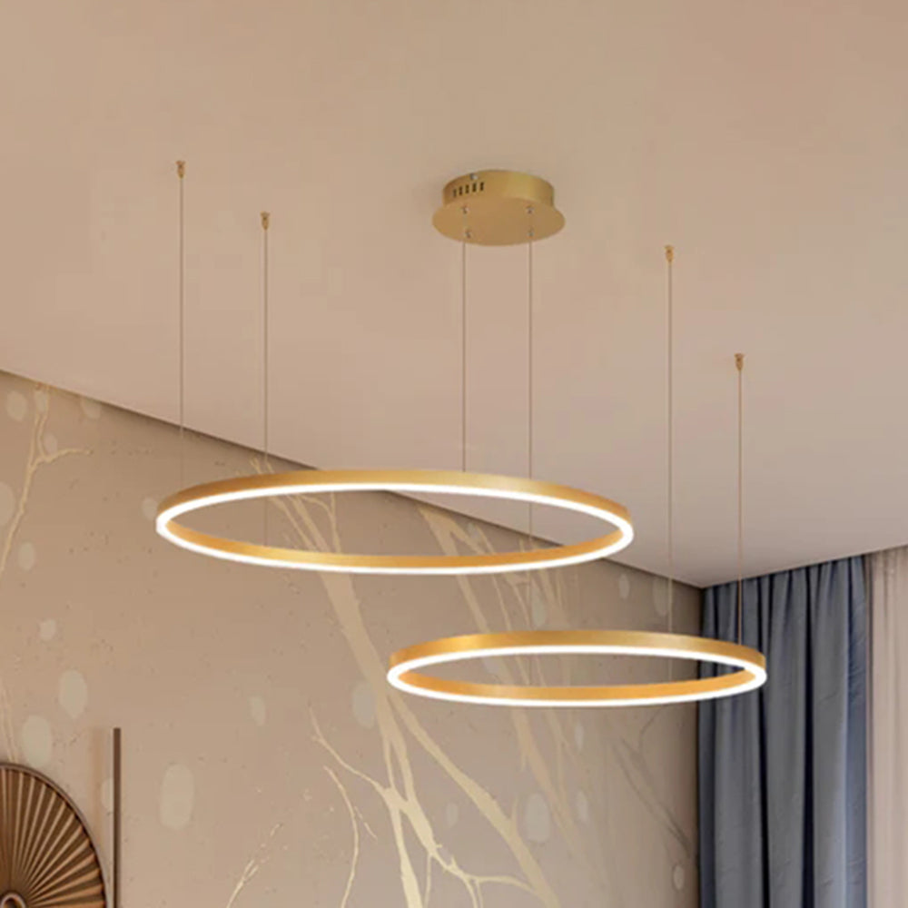 Pendant Light | LED Ring Multi Circle Design