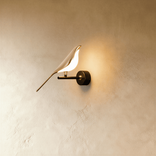 Wall Light | Bird Shape Brass Design